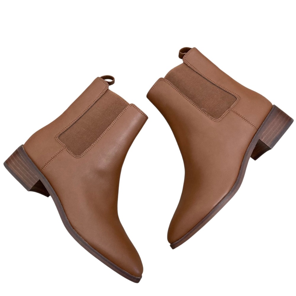 J. Crew Brown Ankle Boots